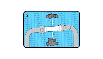 Jandy AquaPure Ei Salt Cell Adapter for Goldline T-CELL Replacement | R0519800