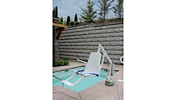 SR Smith aXs Semi Portable Basic ADA Compliant Pool Lift with Locking Anchor | AXS1000L