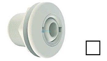 AquaStar Large 2" Return Fitting | with Gasket Nut and Eyeball Nut | for Fiberglass or Steel | Black | 1020F102