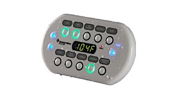 Pentair SpaCommand Spa-side Wired Remote with LED Screen | 150' Cable White | 521178