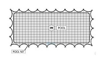 WaterWarden 15' Round Safety Net for Above Ground Pools | WWN15