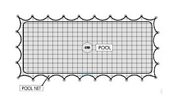 WaterWarden 27' Round Safety Net for Above Ground Pools | WWN27