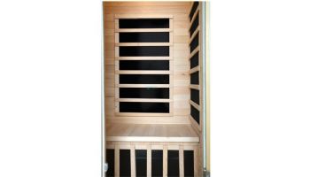 HeatWave Buena Vista 1-2 Person Hemlock Infrared Sauna with 4 Carbon Heaters | SA2402
