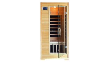 HeatWave Buena Vista 1-2 Person Hemlock Infrared Sauna with 4 Carbon Heaters | SA2402