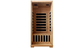 HeatWave Buena Vista 1-2 Person Hemlock Infrared Sauna with 4 Carbon Heaters | SA2402