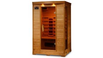 HeatWave Coronado 2-Person Hemlock Infrared Sauna with 5 Ceramic Heaters | SA2406