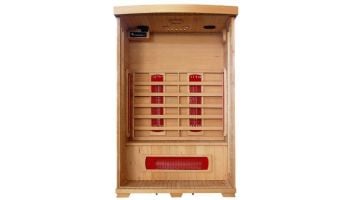 HeatWave Coronado 2-Person Hemlock Infrared Sauna with 5 Ceramic Heaters | SA2406