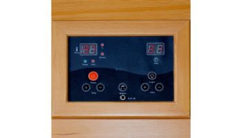 HeatWave Coronado 2-Person Hemlock Infrared Sauna with 5 Ceramic Heaters | SA2406