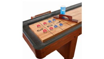 Hathaway Challenger 72-In Air Hockey Table with LED Scoring | Cherry Finish | NG1210 BG1210