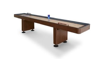 Hathaway Challenger 12-Foot Shuffleboard Table | Walnut Finish | NG1212 BG1212