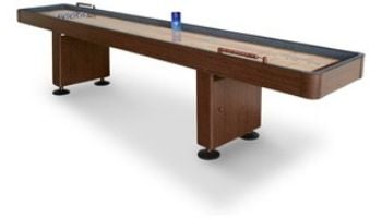Hathaway Challenger 9-Foot Shuffleboard Table | Walnut Finish | NG1205 BG1205