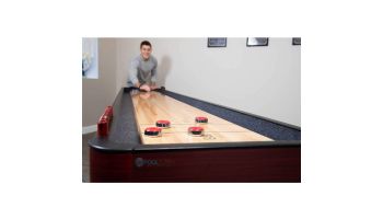 Hathaway Challenger 12-Foot Shuffleboard Table | Dark Cherry Finish | NG1214 BG1214