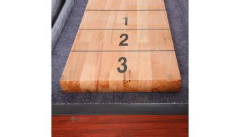 Hathaway Challenger 12-Foot Shuffleboard Table | Dark Cherry Finish | NG1214 BG1214
