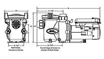Jandy FloPro Variable Speed Pump | 2.7HP Full-Rated | 230V Energy Efficient | VS-FHP2.0 | VSFHP270JEP