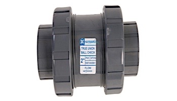Hayward TC-Series 4" True Union PVC Ball Check Valve Socket EPDM | TC1400SE