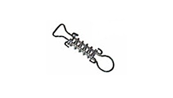Safety Cover Hardware Short Stainless Steel Spring | WS016