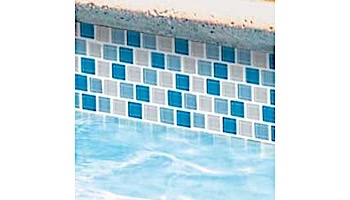 National Pool Tile Allure 1x1 Glass Tile | Caribbean | 201-035