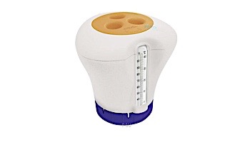 Thermo-Klor Floating Chemical Dispenser & Thermometer Blue-White-Orange | PS619E
