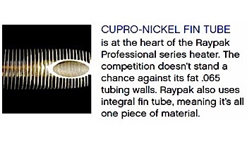 Raypak Professional Series Natural Gas Commercial Pool & Spa Swimming Pool Heater 399K BTU | Cupro Nickel Heat Exchanger | Electronic Ignition | Digital Controls | B-R408-EN-X #50 013731