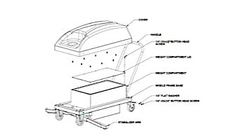 Spectrum Aquatics Portable Freedom Pool Lift | 42618