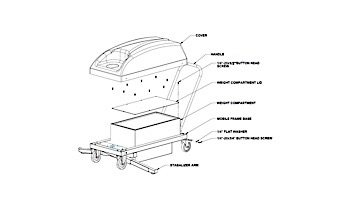 Spectrum Aquatics Portable Aspen Pool Lift | 42643