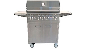 Lion Premium Grills L-75000 Stainless Steel Cart Only with Locking Wheels | 53621