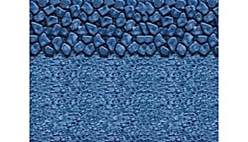 Boulder Swirl 8' Round Heavy Gauge Overlap Style Liner NL364400 | LI848BSO