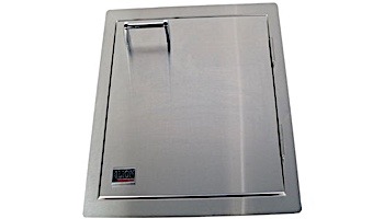 Lion Premium Grills Stainless Steel Horizontal Door with Towel Rack | L2219