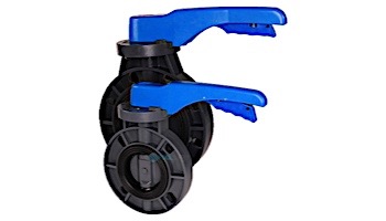 Hayward 3" Butterfly Valve PVC EPDM  | BYC1030E1LGB BYCN1030E1LGB