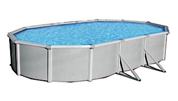 Samoan 12'x24' Oval Steel Wall Pool 52" Tall without Liner | NB1648