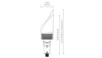FX Luminaire NP 3 LED Up Light | Bronze Metallic | NP3LEDBZ