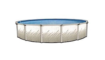Pretium 12' Round Above Ground Pool - 52" Steel Wall Pool Assy with Widemouth Skimmer | PPREGLXDUN-1252SSSTSSFB0-WS