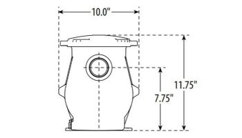 Waterway SMF 1HP Inground Pool Pump 115/208-230V | SMF-110