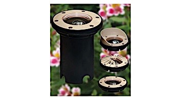 FX Luminaire | ResistentePilotare&trade; | Brass Finish Ringed Well Light | RP-20-RG-BS