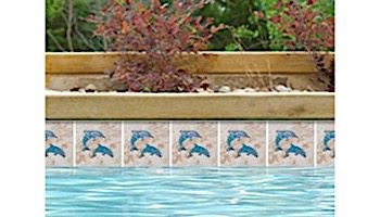 National Pool Tile Oasis Series 6x6 Deco | Sahara Desert | OSS-DESERT DECO