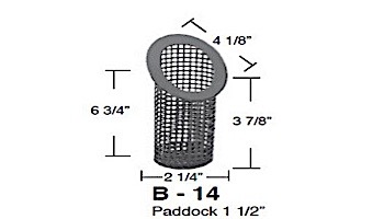 Aladdin Basket for Paddock 1 1/2" | B-14