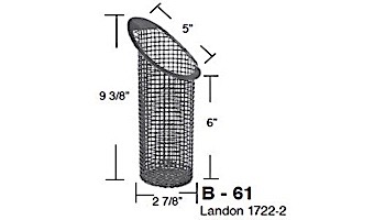 Aladdin Basket for Landon 1722-2 | B-61