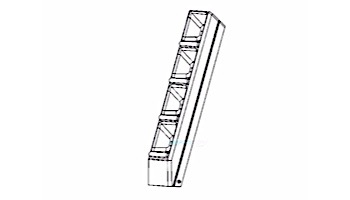 Inter-fab Wild Ride Slide Step Lower Section | WRS-LSTEP-W