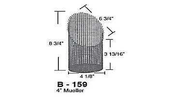 Aladdin Basket for 4" Mueller | B-159