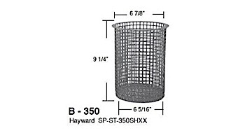 Aladdin Basket for Hayward SP-ST-350SHXX | B-350