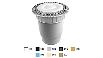 AquaStar 8" Suction Outlet Cover with 6" Spigot | 8AVWR101F