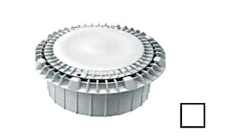AquaStar 8" Round Low Profile Anti-Entrapment Suction Outlet Cover with Double Deep Frame | White | LP8AVWR101A