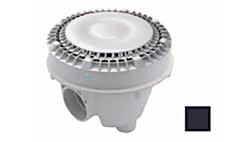 AquaStar 8" Sump Bucket with Adapter Collar and 8" Low Profile Anti-Entrapment Suction Outlet Cover with Riser Ring | Black | LP8SBACWR102