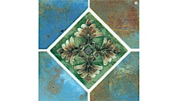 Fujiwa Tile Joya Akron Series Pattern  Albi Blue