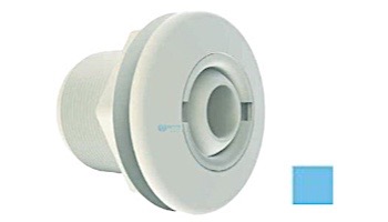 AquaStar Large 2" Return Fitting | with Gasket Nut and Eyeball Nut | for Fiberglass or Steel | Blue | 1020F104