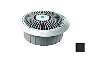 AquaStar 8'' Star Anti-Entrapment Cover, Solid Riser Ring and Double Deep Mud Frame/Sump (VGB Series) | Black | A8R102A