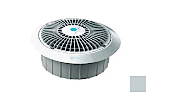 AquaStar 8'' Star Anti-Entrapment Cover, Solid Riser Ring and Double Deep Mud Frame/Sump (VGB Series) | Light Gray | A8R103A
