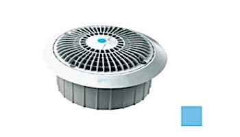 AquaStar 8'' Star Anti-Entrapment Cover, Solid Riser Ring and Double Deep Mud Frame/Sump (VGB Series) | Blue | A8R104A