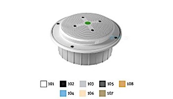 AquaStar 8" Round Hockey Puck Sumpless Suction Outlet Cover with Deep Mud Frame|Sump for Optional Secondary Drain (VGB Series) Tan | 8HP108A