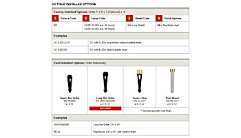 FX Luminaire CC 1 LED Up Light | Antique Bronze | CC1LEDAB